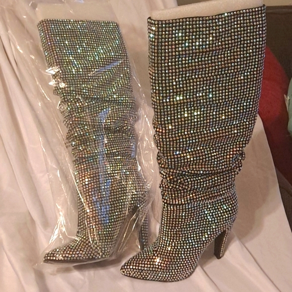 Steve Madden Crushing Rhinestone Heels - Brand New - Picture 3 of 4